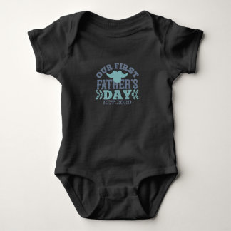 Our First Father's Day Baby Bodysuit
