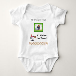 Our First Father's Day Baby T-Shirt Bodysuit
