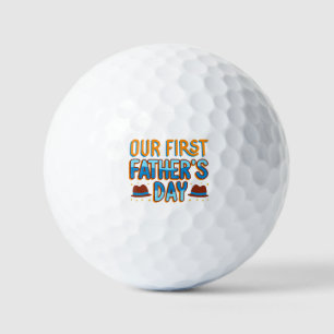 Our First Father's Day Golf Balls
