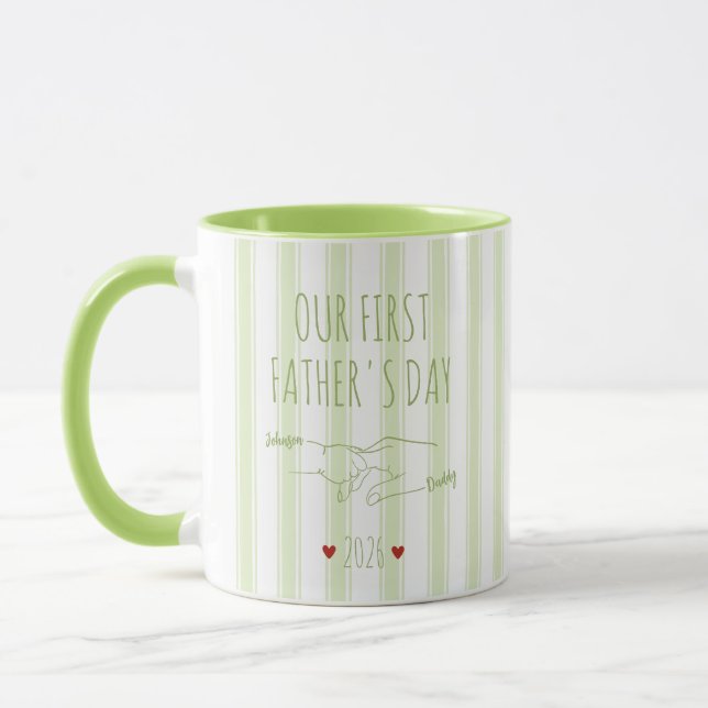 Our First Father's Day Mug (Left)