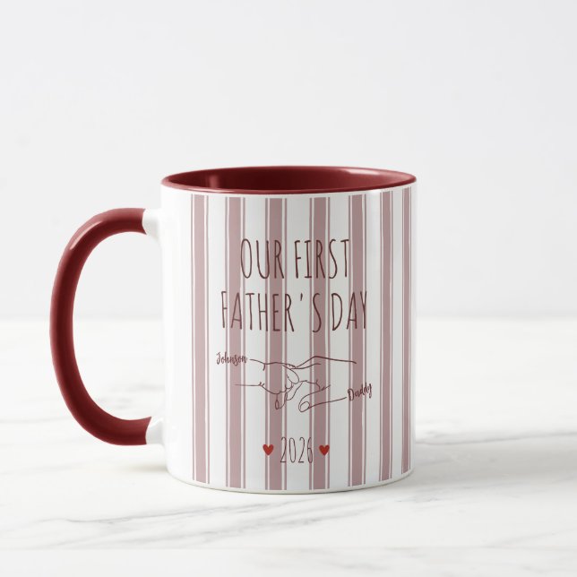 Our First Father's Day Mug (Left)