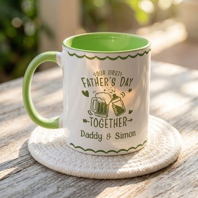 Our First Father's Day Together Mug (Creator Uploaded)