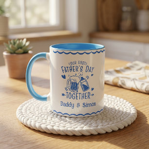 Our First Father's Day Together Mug