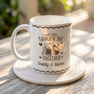Our First Father's Day Together Mug