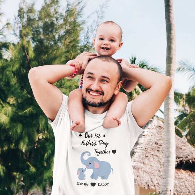 Our First Father's Day Together T-Shirt (Creator Uploaded)