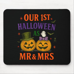 Our First Halloween As Mr And Mrs 2025 Matching Co Mouse Mat