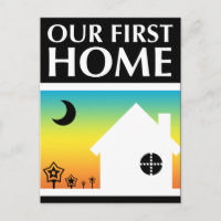 our first home (rainbow sunset)