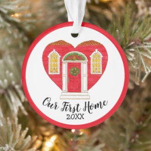 Our First Home Year Personalised Ornament