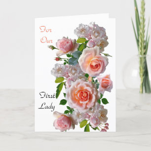 Our First Lady Thank You Card