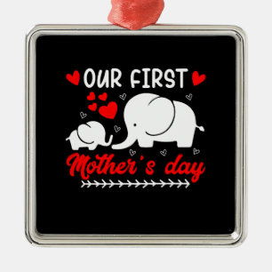Our First Mother Day Metal Tree Decoration