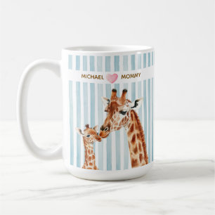 Our First Mother’s Day Gift Mum and Baby Giraffe Coffee Mug
