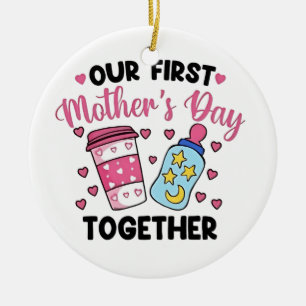 Our First Mother’s Day Together Couples Marriage Ceramic Tree Decoration