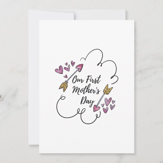 Our First Mother's Day Card (Front)