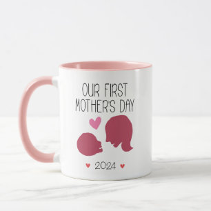 Our First Mothers Day First Time Mum Personalised  Mug