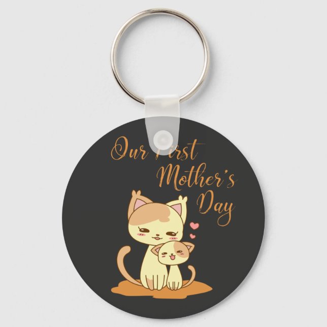 Our first mother's day  key ring (Front)