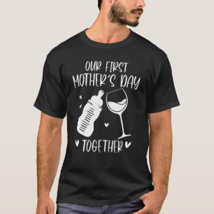 Our First Mother's Day Mothers Day Matching Mummy T-Shirt