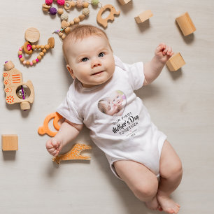 Our First Mother's Day Photo Baby Bodysuit