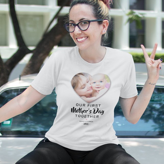 Our First Mother's Day Photo T-Shirt (Creator Uploaded)