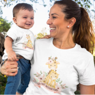Our first mother's day together Baby Bodysuit