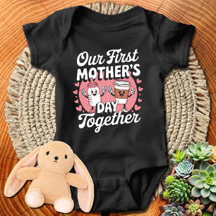 Our First Mother's Day Together Baby Bodysuit
