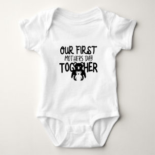Our First Mothers Day Together mama Koala  T-Shirt Baby Bodysuit