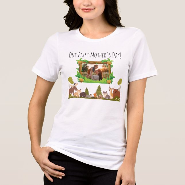 Our First Mother's Day Tri-Blend Shirt (Front)