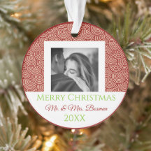 Our First Photo Ornament Custom Christmas