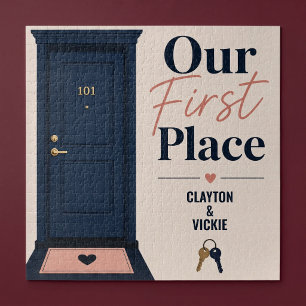 Our First Place New Home Personalised Jigsaw Puzzle
