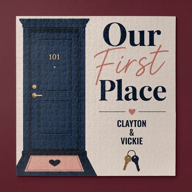  Our First Place New Home Personalised Jigsaw Puzzle (Creator Uploaded)