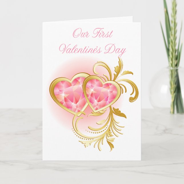 Our First Valentine's Day Holiday Card (Front)