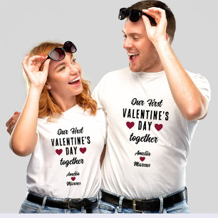 Our First Valentine's Day Together T-Shirt