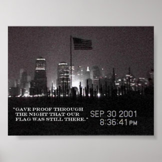 OUR FLAG WAS STILL THERE POSTER