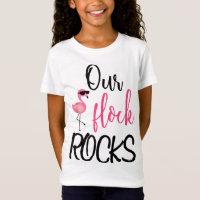 Our Flock Rocks Flamingo Mother's Day Gift