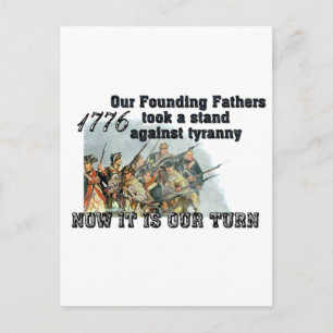 Our Founding Fathers against tyranny Postcard
