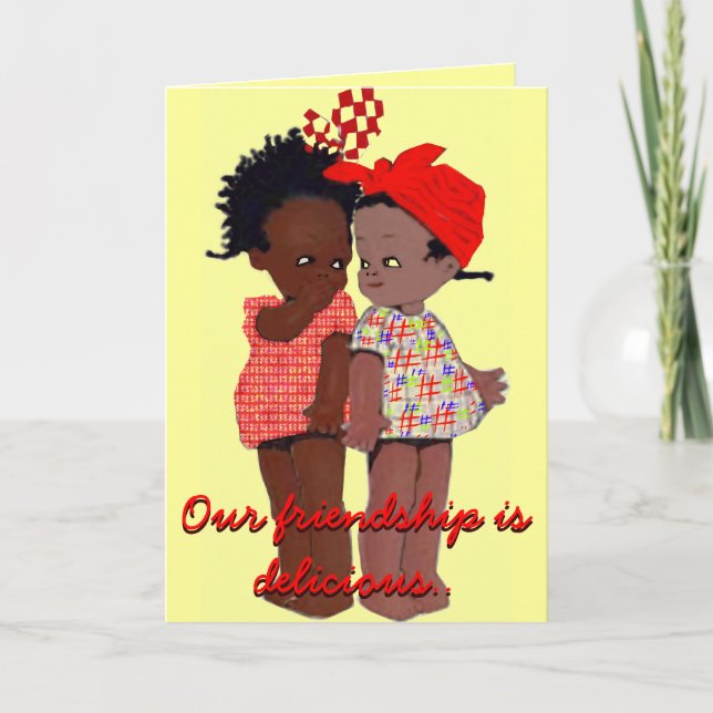 "Our Friendship!" Card (Front)