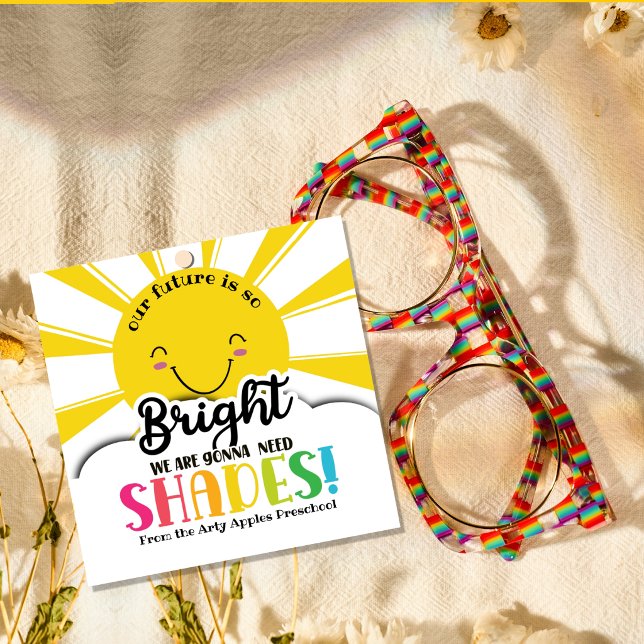 our future is so bright square sticker (Creator Uploaded)