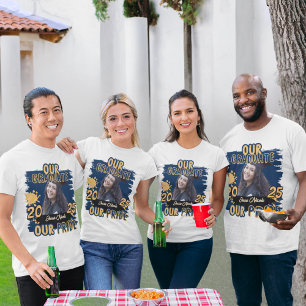 Our Graduate Our Proud Custom Family Graduation Tri-Blend Shirt