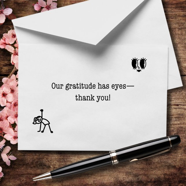 Our Gratitude Has Eyes Thank You Card (Creator Uploaded)
