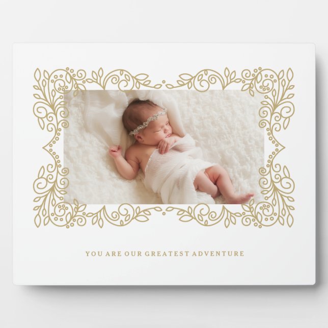 Our Greatest Adventure Ornate Frame (Front)