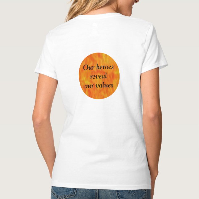 Our Heroes T-Shirt (Back)