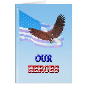 Our heroes Veteran's Day card