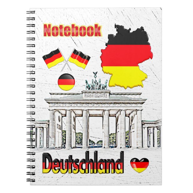 OUR HOME - GERMANY design collection Notebook (Front)