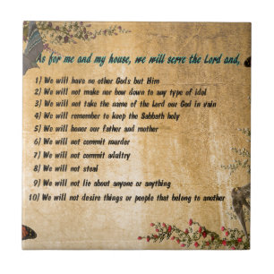 Our House Rules Tile
