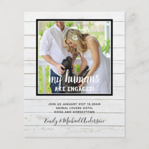 OUR Humans are ENGAGED - PET PHOTO Engagerment Flyer