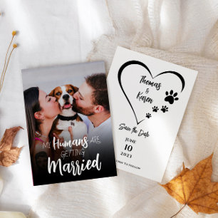 Our Humans Getting Married Save The Date Invitation