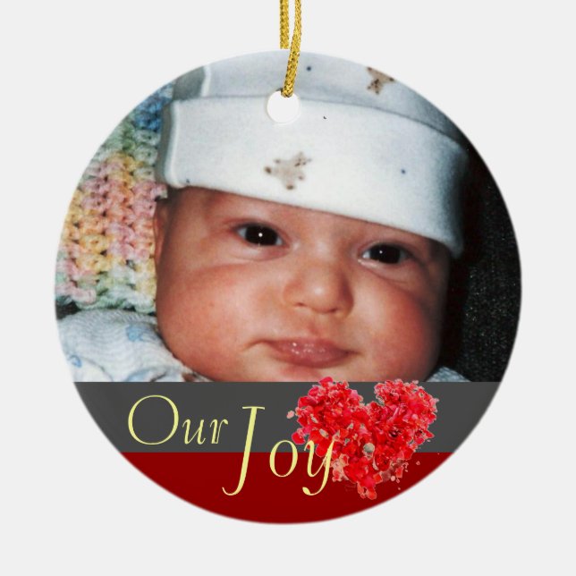 Our Joy Adoption Ornament (Front)