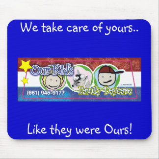 Our kid's Family Daycare Mouse Mat