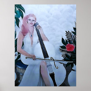 OUR LADY CELLIST      POSTER