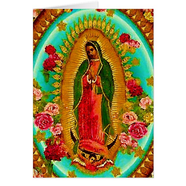 Our Lady Guadalupe Mexican Saint Virgin Mary (Front)