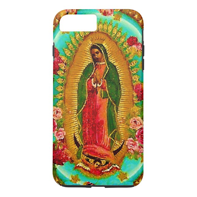 Our Lady Guadalupe Mexican Saint Virgin Mary Case-Mate iPhone Case (Back)